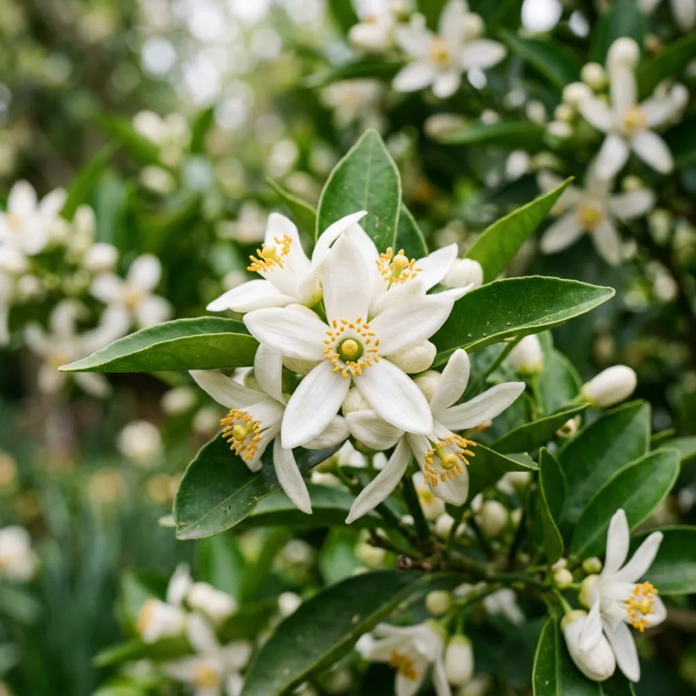 Fleurs d'agrume parfumees