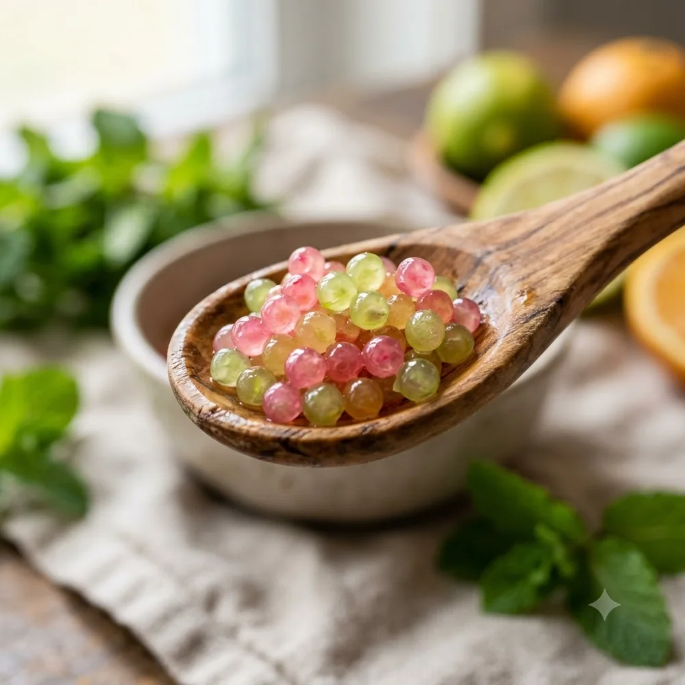 Perles de citron caviar