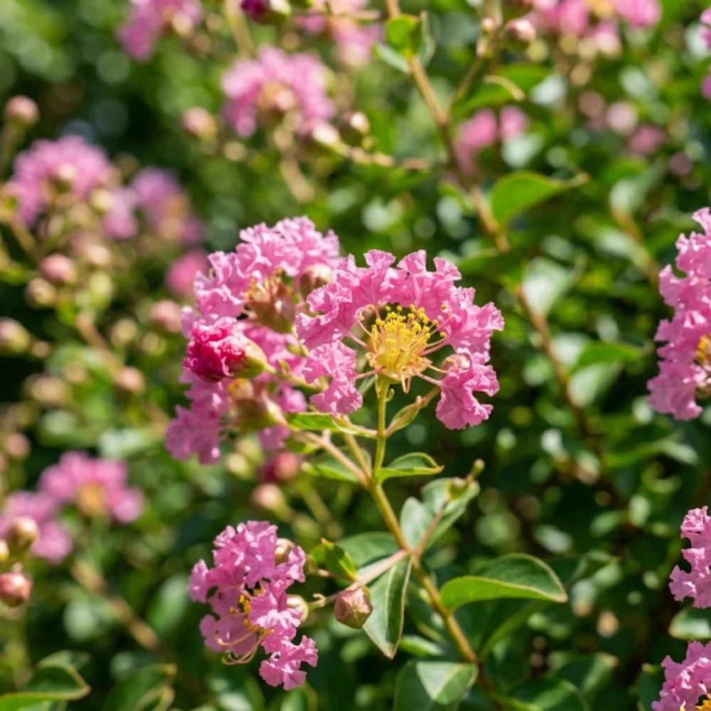 Taille correcte du lilas des Indes en février — coupe des deux tiers des pousses de l’année précédente